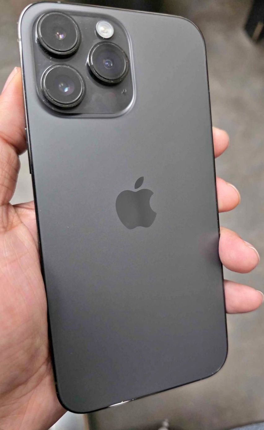 PHONE 14PRO MAX 128GB BLACK TITANIUM LIKE NEW UNLOCKED BH-88% CASH N PICK UP ONLY THANKS
