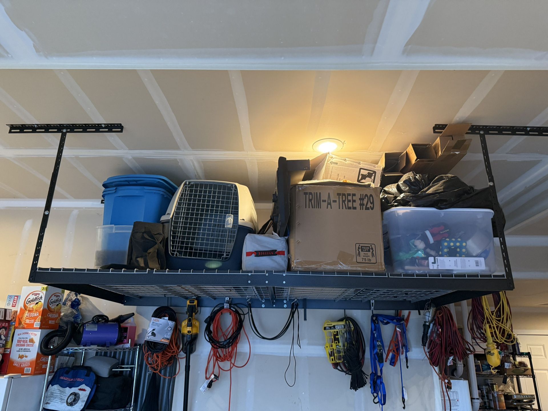 Overhead Garage Storage Rack