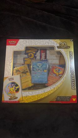 Pokémon TCG 30th Celebration Poster Collection Box