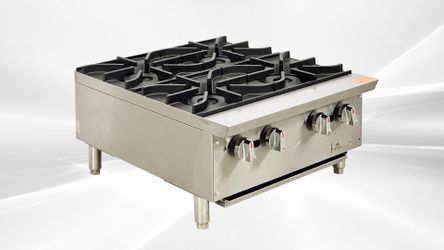NSF 24 ins four burner hotplate CD-HP24-4