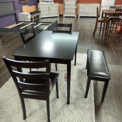 Kitchen Table And Bench 