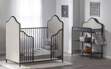Package Deal - Little Seeds Piper Metal Changing Table AND Changing Table