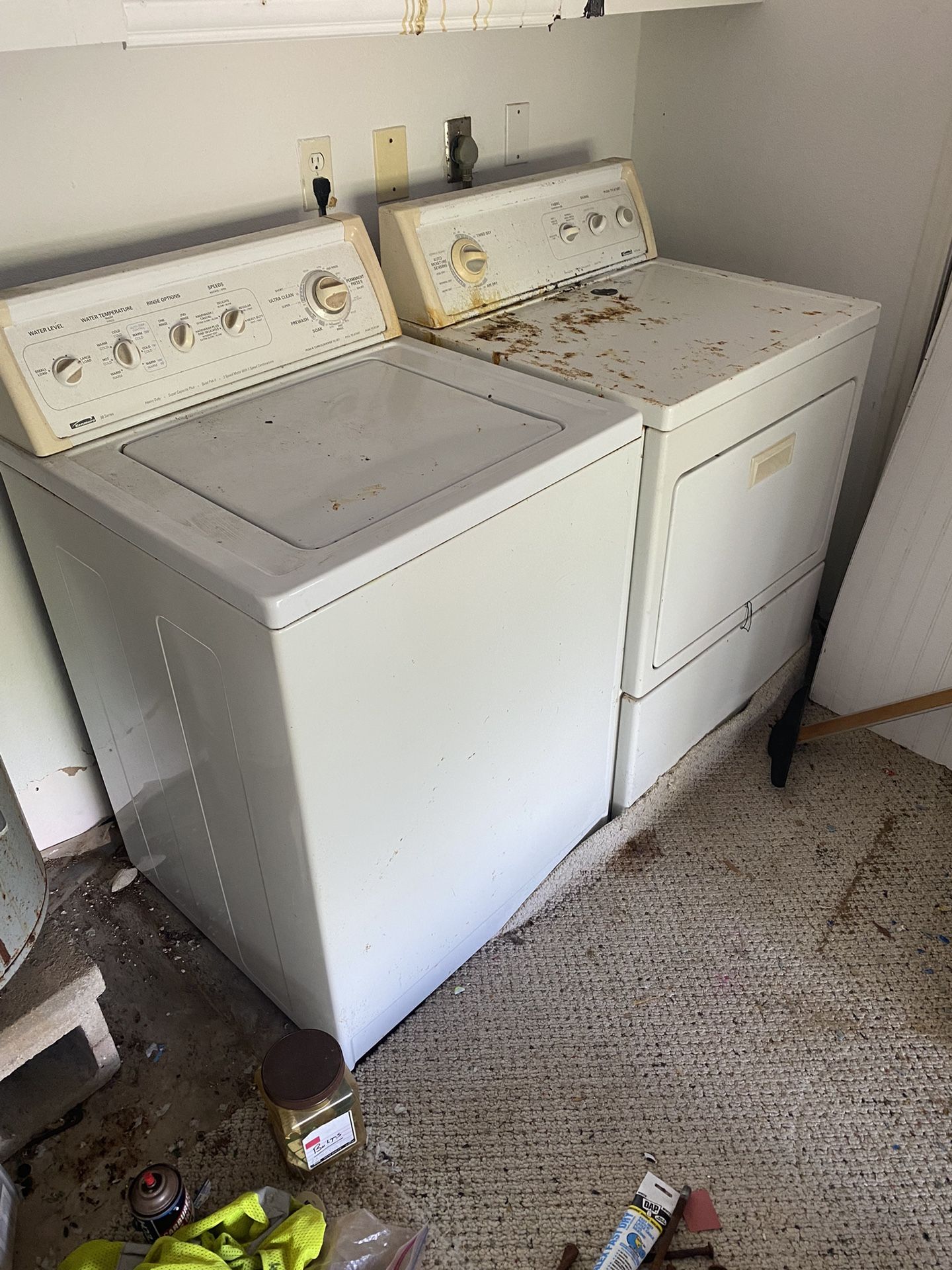 Kenmore Washer Dryer Set , Gas Electric 