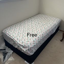 FREE Twin Bed with Mattress – Pick Up Only