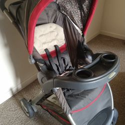Foldable Stroller With Canopy