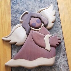 Wooden angel