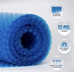 Solar pool blanket