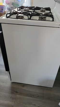 Fridge and stove