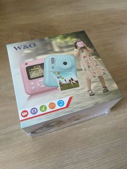 W&O Kids Instant Print Camera Video Recorder 1080P