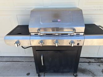 char-broil tru-infrared 3-burner gas grill with side burner