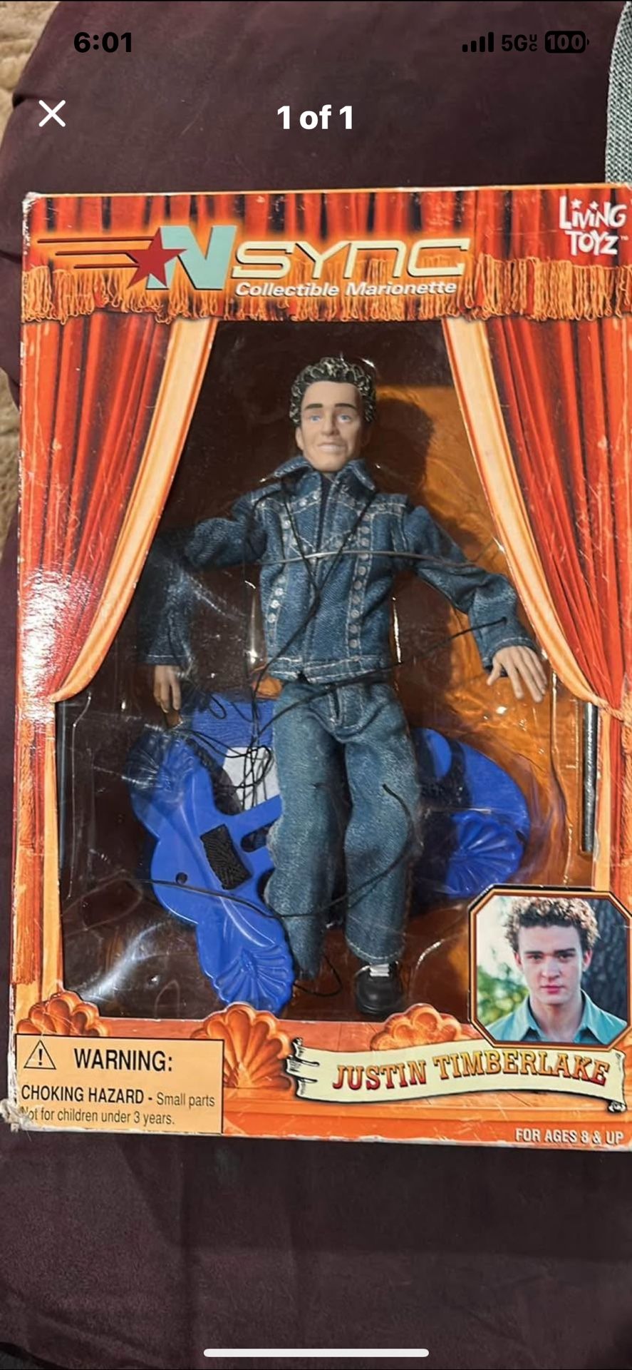 Justin Timberlake Doll