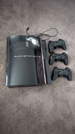 PlayStation 3 Console with 3 Controllers