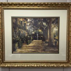 Two Large Vintage Art Prints