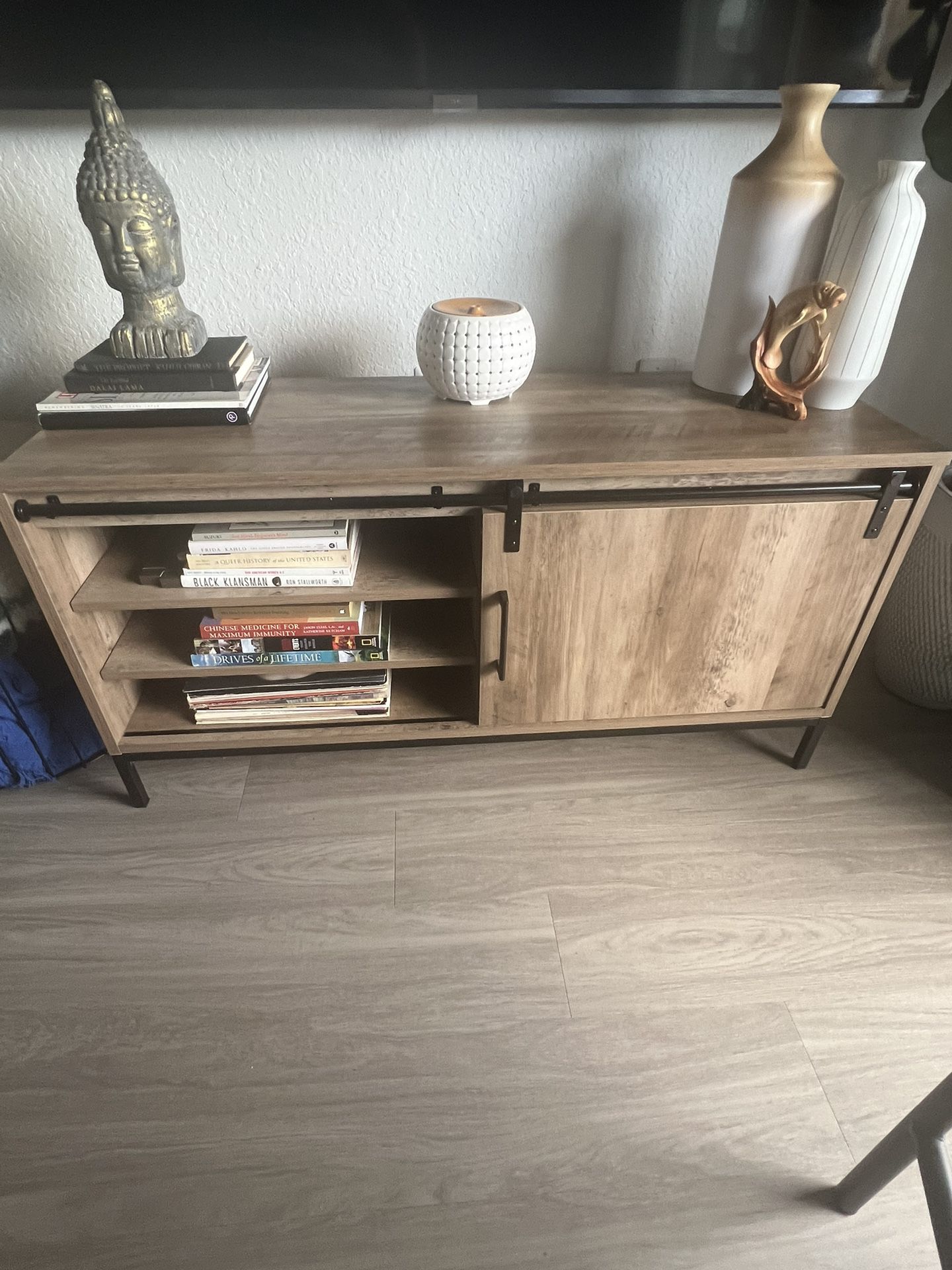 TV Console With Matching End tables 