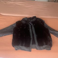 Vintage Dubrowsky & Perlbinder Black Fur Jacket