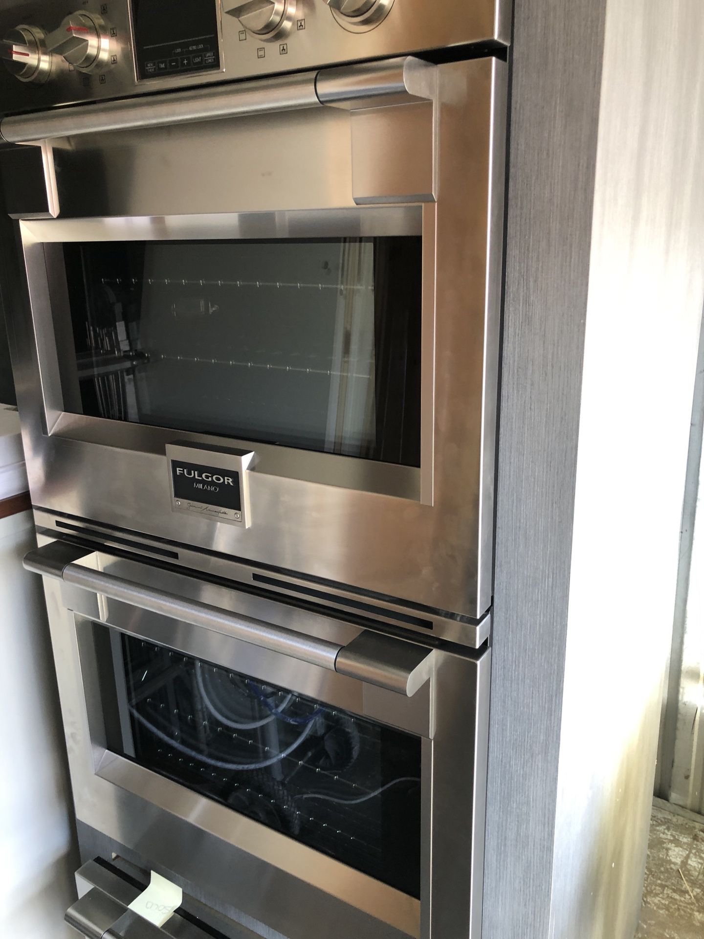 Fulgor Milano,New double oven,warming drawer,dishwasher