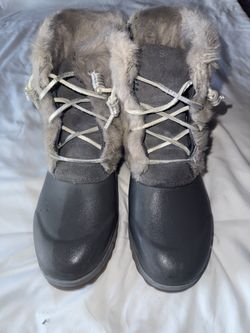Botas De FrÃo Usadas Cómo Nuevo Size 8 Color Gris