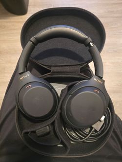 Sony WH-1000XM4 Wireless Noise Canceling Overhead Headphones - Black