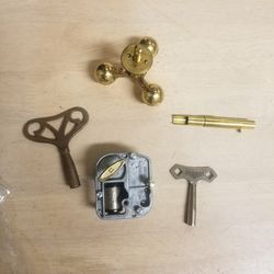 Vintage clock parts