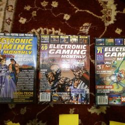 Three Video Game Magazines 