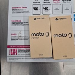 Moto G Power 2025 ($49 OTD With New T-mobile Activation)