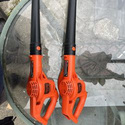 Black And Decker Battery Powered Leaf Blowers 