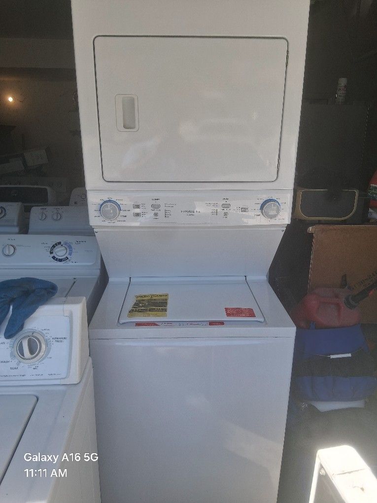 Stackable Washer And Gas Dryer