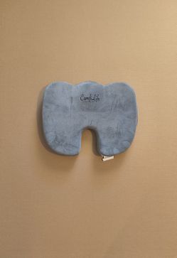 ComfiLife Premium Comfort Seat Cushion, a non-slip orthopedic memory foam coccyx cushion designed for tailbone pain relief. 