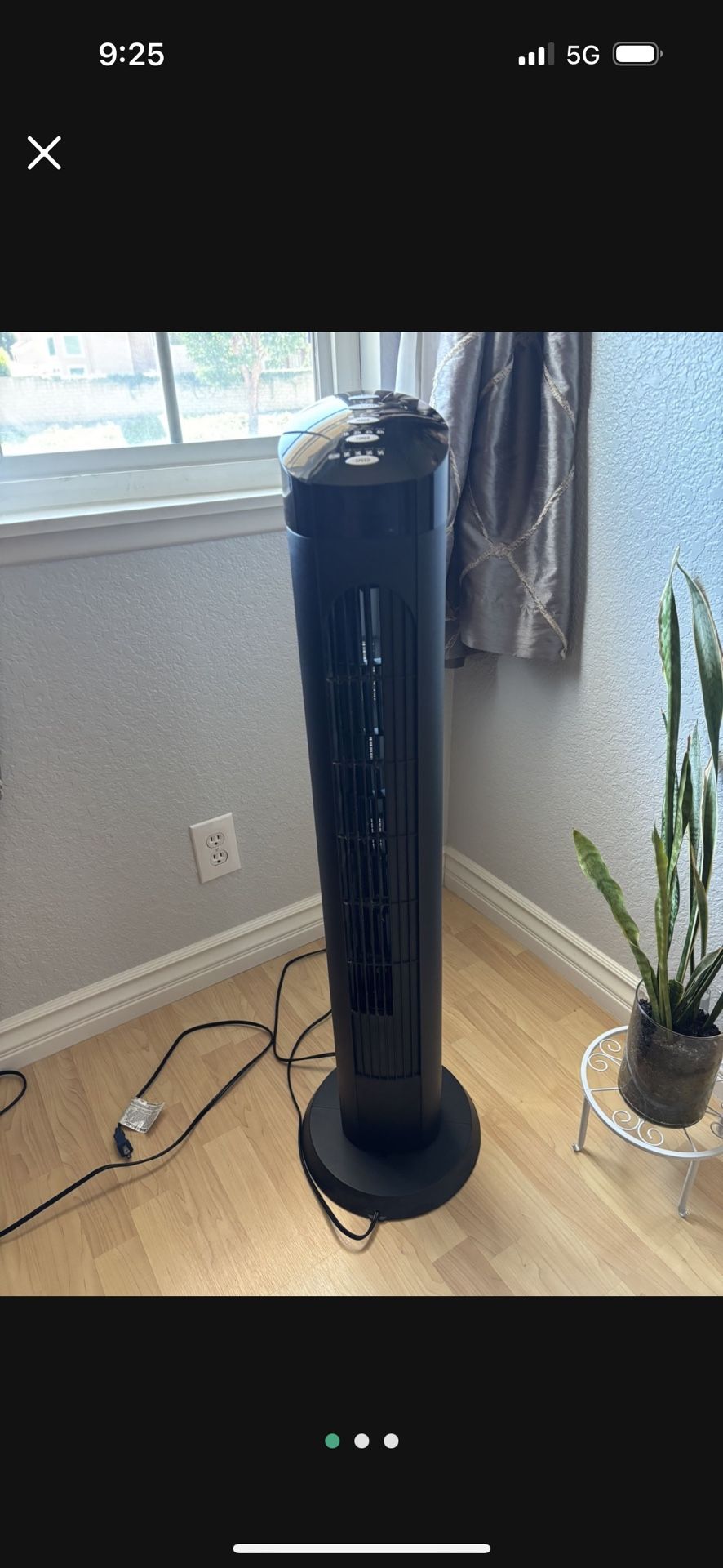 Tower Fan With Remote Control