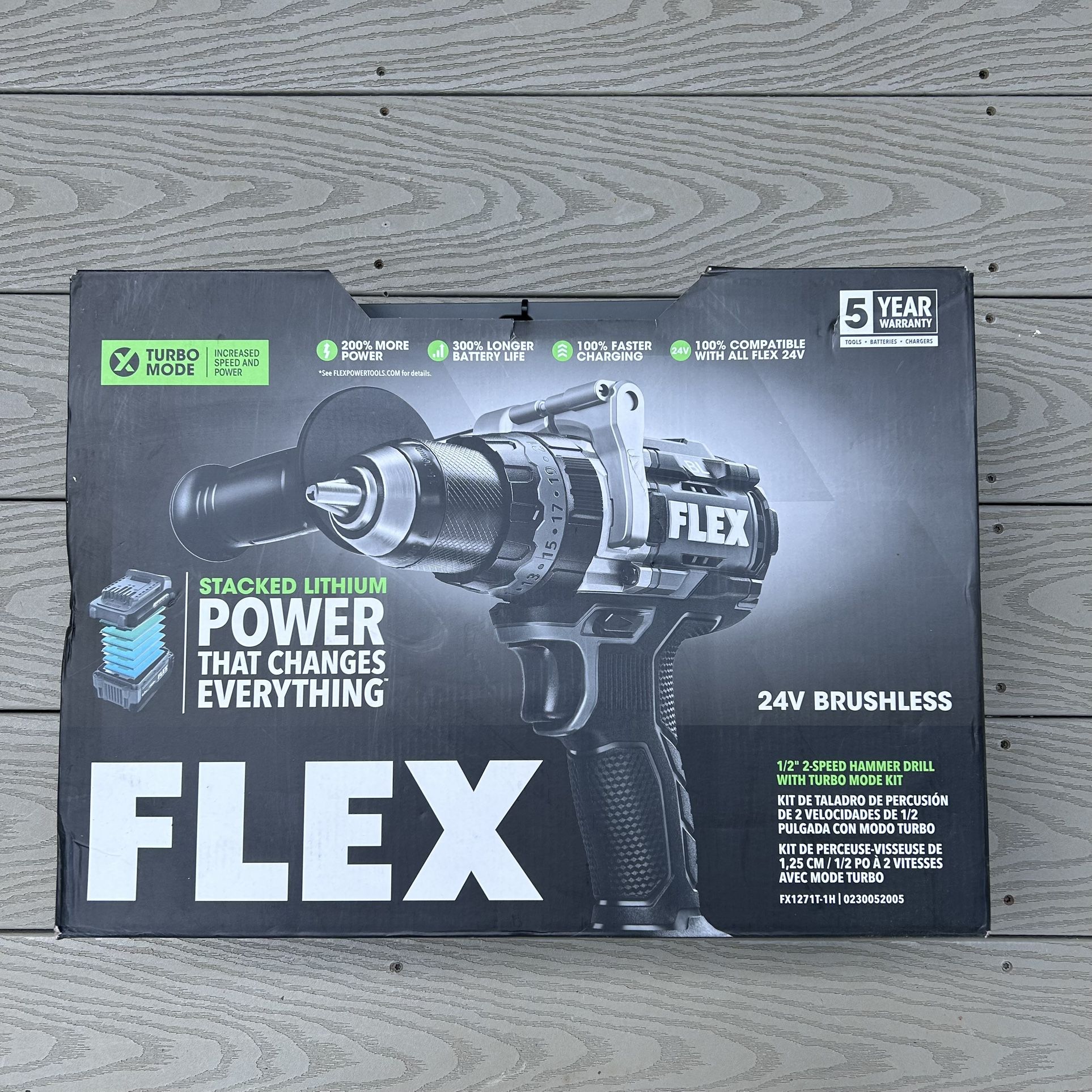Flex 24V Brushless Hammer Drill