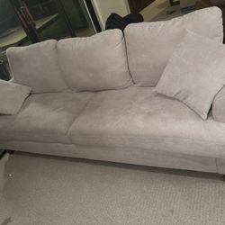 Beige Sofa 