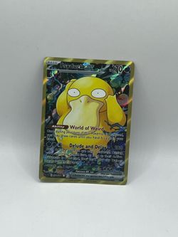 Non TCG Pokemon Psyduck Ex Fan Art Card