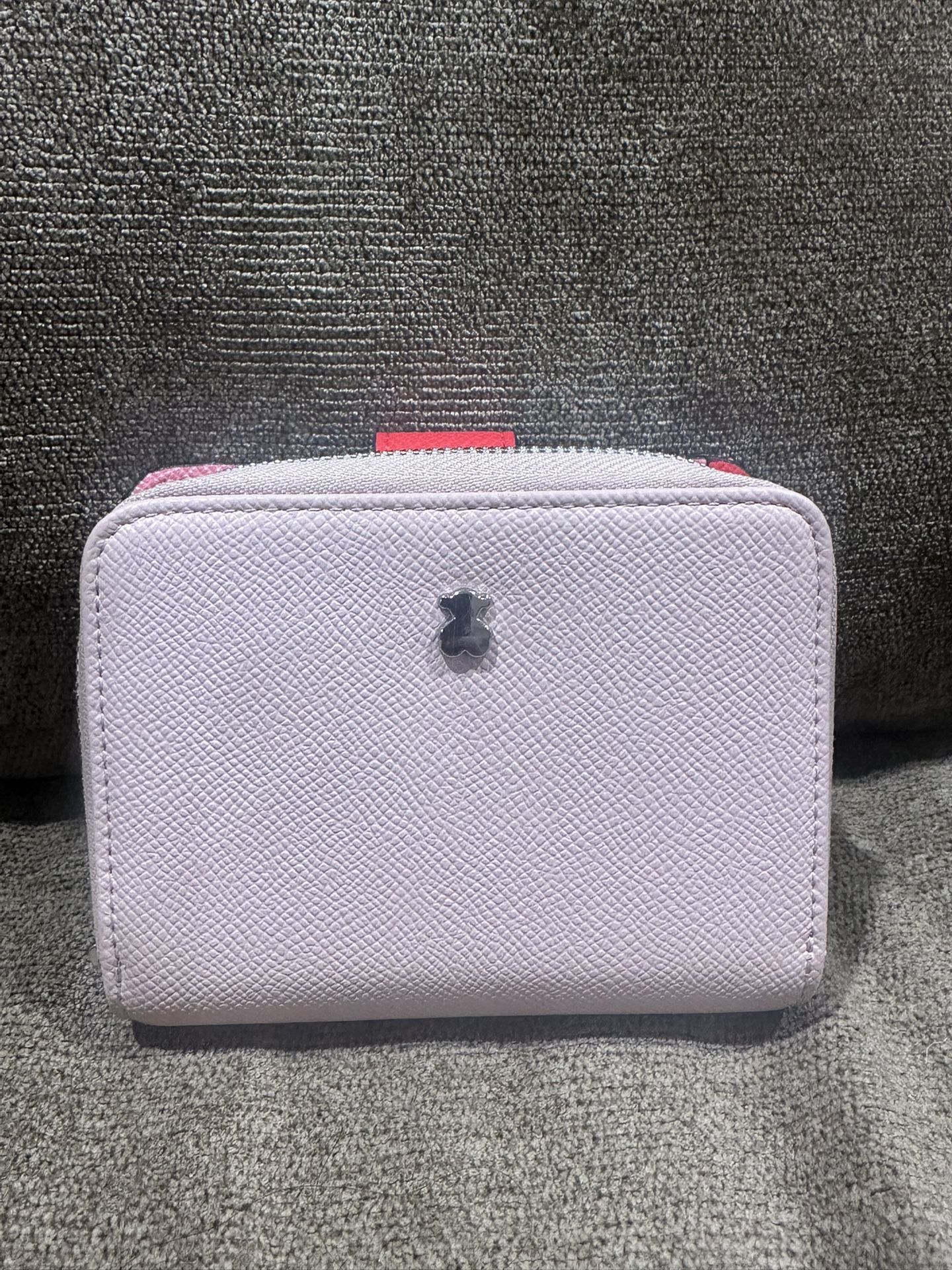 Tous Small Pink And Beige New Dubai Wallet
