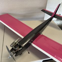52” Low Wing Gas Nitro Plane Os 28f Engine 