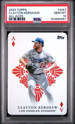2023 TOPPS ALL ACESCLAYTON KERSHAW AA7 PSA 10
