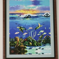Framed Artwork from Belize
