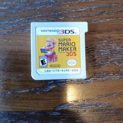 Super Mario Maker 3ds