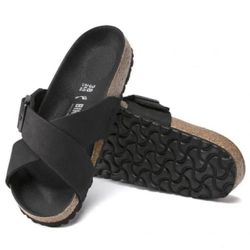 7W - [NEW] Birkenstock Women's Siena Big Buckle Oiled Leather Sandal