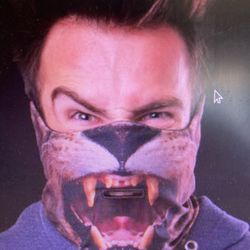 Lion All Around Print  Ski Mask Perfect For Costumes