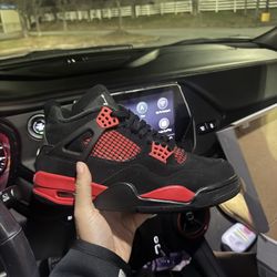 jordan 4 red thunder 
