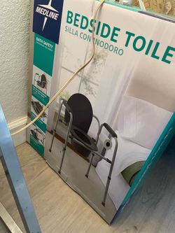 Medline Commode bedside toilet