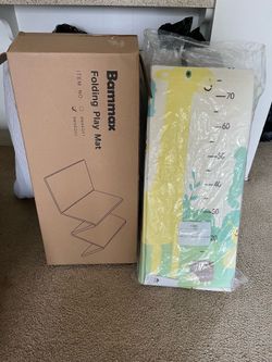 Used Bammax Extra Large Folding Baby Play Mat
