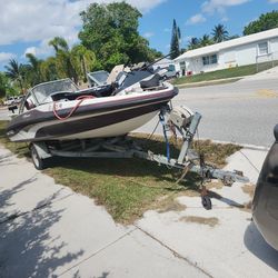 Boat And Trailer