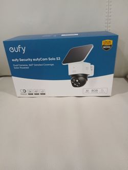 Security Camara Eufy 3k 360 solar Cam.. like new $130
