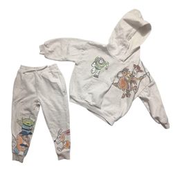Toy Story Boys Kids 3T Hoodie & Sweatpants Set Buzz Lightyear Woody 