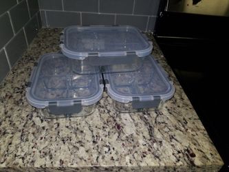 3 Way Dish Divider / Meal Prep Dishes 