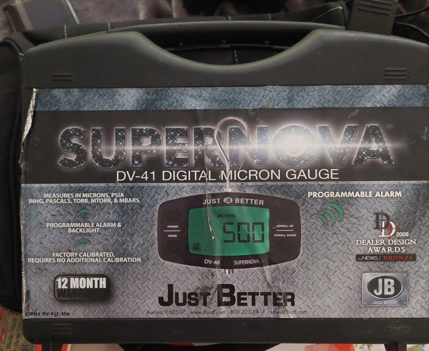 SUPERNOVA DV-41 DIGITAL MICRON GAGE