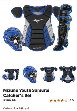 Brand New Mizuno Sumarai Catchers Gear and Bag Brand New in Box