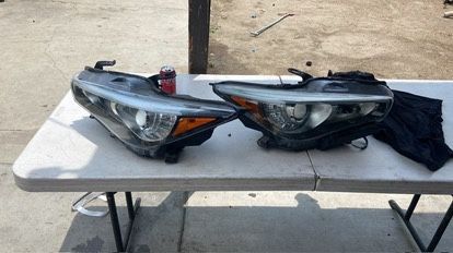 Infiniti Q50 Head Lights