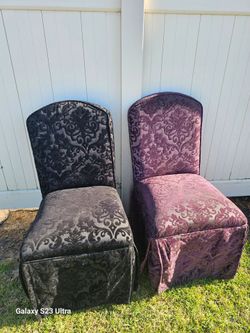 2 heavy Duty Chairs good condition  $20 both